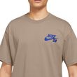 Camiseta Masculina Nike SB Logo Marrom-DC7817-249- -2-